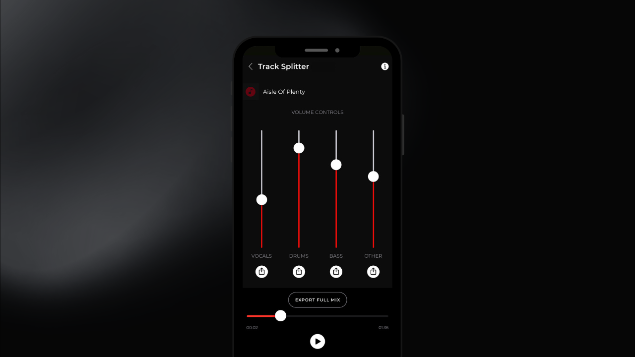 Backtrackit Stem Separation - Best Moises Alternative for AI Music Stem Separation